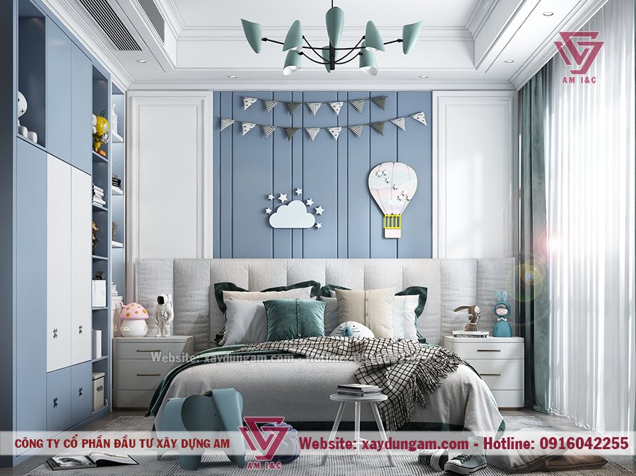 Thiết kế phòng ngủ trẻ em đẹp