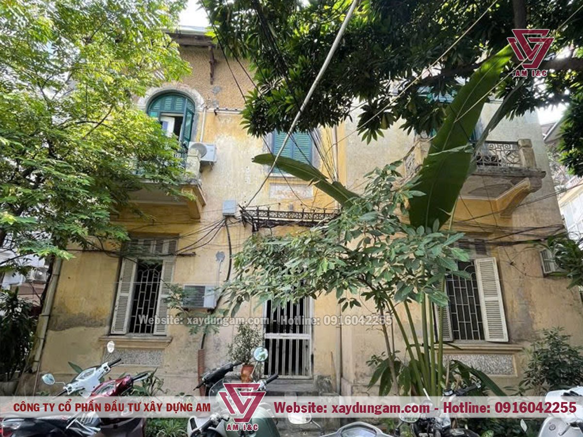 Cải tạo biệt thự cổ Trần Hưng Đạo
