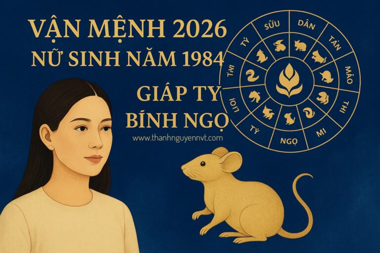 Tử vi năm 2026 của nữ Giáp Tý sinh năm 1984