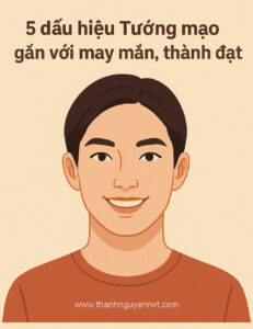 Dấu hiệu tướng mạo người may mắn, thành đạt